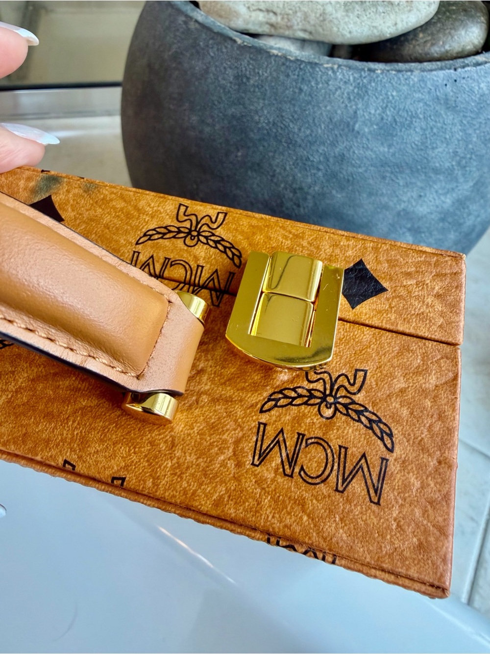 MCM jewelry box - Picture 8 of 10